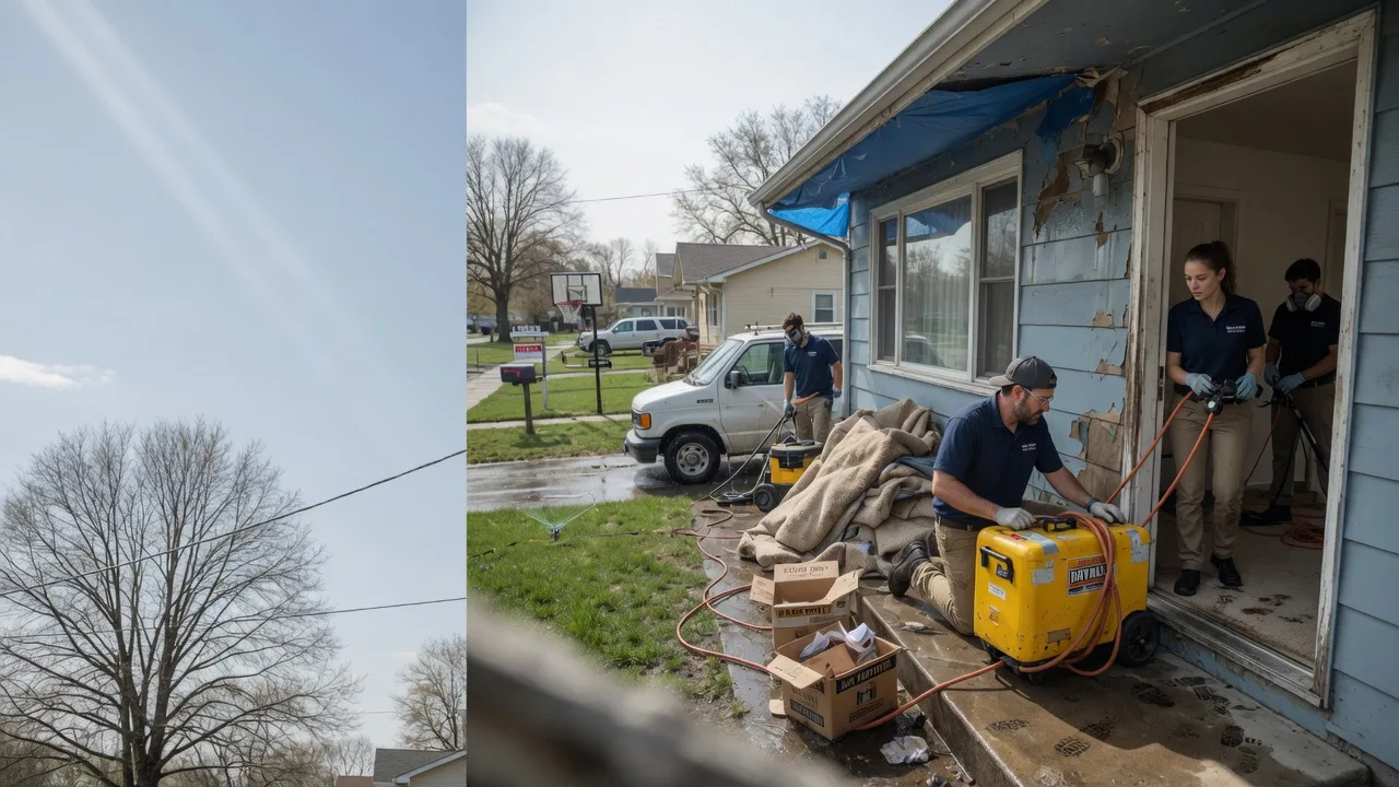 Basement Flood Cleanup in Rolla, KS near me